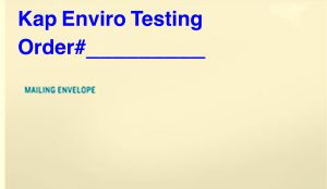 Kap Envirop Testing Shopping Envelope Example